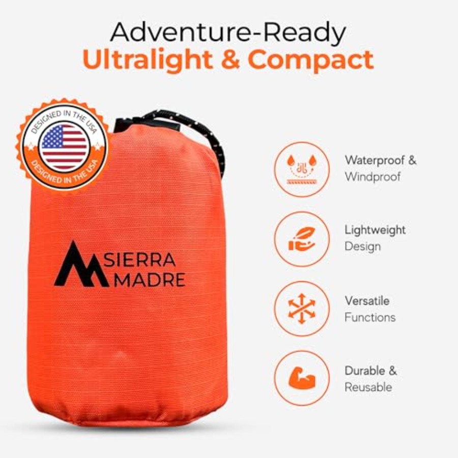 Emergency Sleeping Bag Ultrali – обзор и цена Bivy Bag Emergency