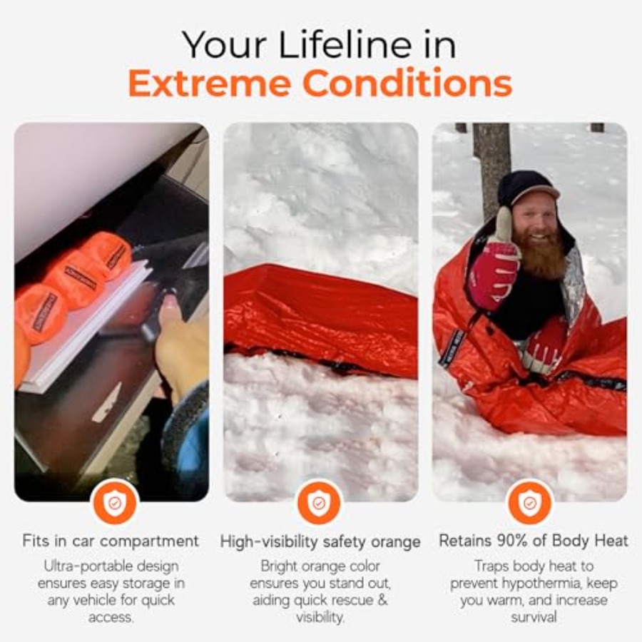 Emergency Sleeping Bag Ultrali – обзор и цена Bivy Bag Emergency